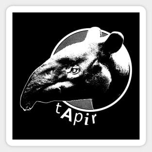 Punk Rock Tapir Sticker